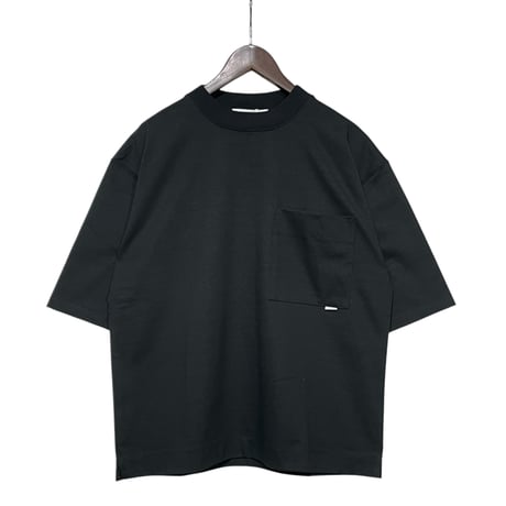 amne "HEAVY PLATING pocket tee" (black) unisex