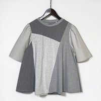 TigreBrocante"heather gray mix clione patch tunic T"(gray mix)women's