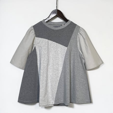 TigreBrocante"heather gray mix clione patch tunic T"(gray mix)women's