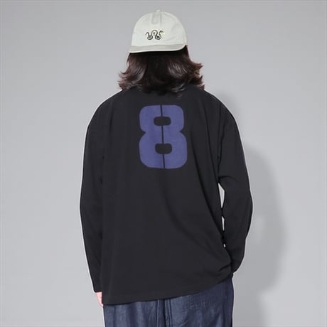 TigreBrocante"nunber 8 venice beach L/S T"(unisex)