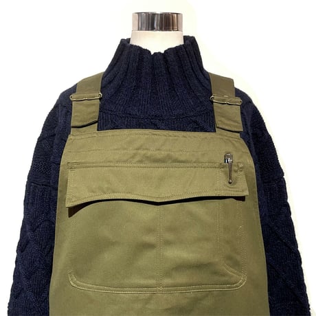 ASEEDONCLOUD"Handwerker apron" (khaki) unisex