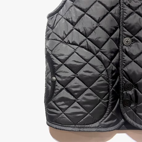 Jackman"Lavenham ×Jackman Bomber Gilet"(black)unisex