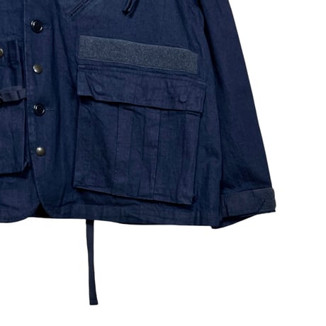 MOBTARIA"backpack field jacket"(indigo) unisex