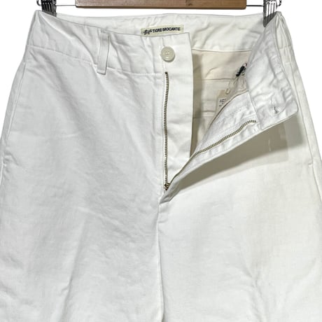 TigreBrocante"13.5oz denim over curve pant“(white)women's