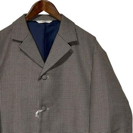 amne "GUNCLUB”modern jacket (beige)unisex