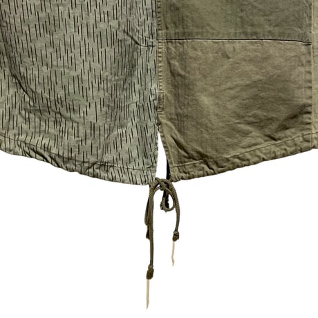 H.UNIT "herringbone switching mods coat"(khaki) unisex