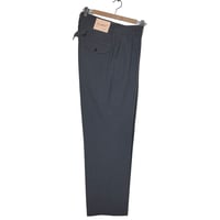 H.UNIT "weather cloth two tuck trousers"(gray)unisex
