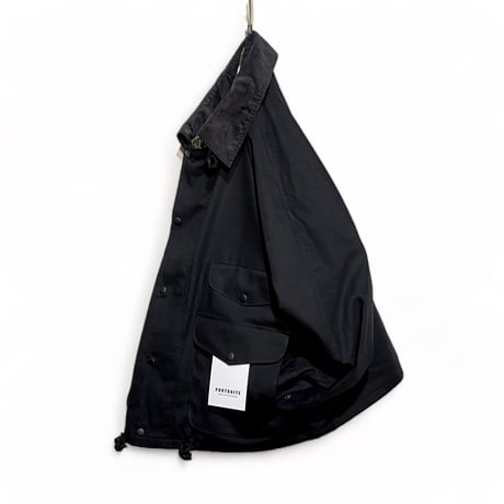 PORTRAITE"classic field jacket short"(black canvas)unisex