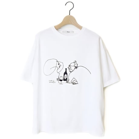amne "H_s tee diner"(white) unisex