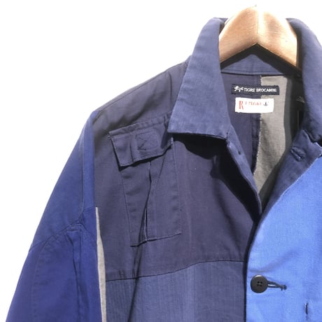 TigreBrocante"euro work remake stallman coat"(navy asst)L-size