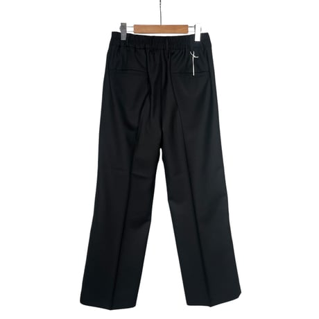 amne"GABARDINE"eel's slacks(black)unisex