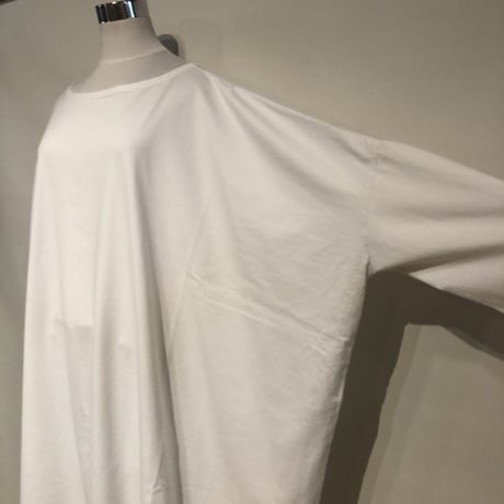 CAERULA "swai jersey big tunic"(whirte) women'