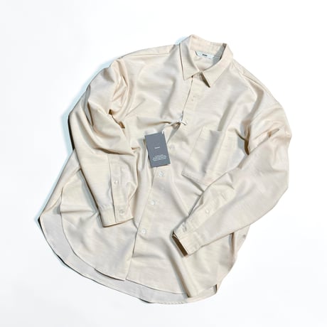 amne "TROPICAL" classic shirts (natual)unisex