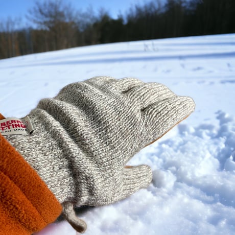 NEWBERRY KNITING U.S.A "rag wool groove" (oatmeal)