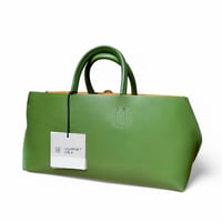 Courtney orla "slope wine tote cow leather"(army)