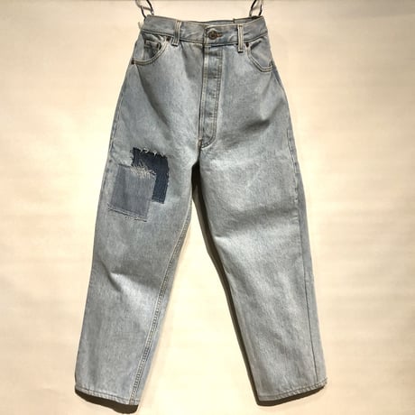 KNIFEWING"USA501 remake buck cut wide pants"(B) women's