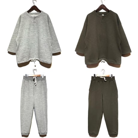 Jackman"GG sweat rib patns"(heater gray)unisex