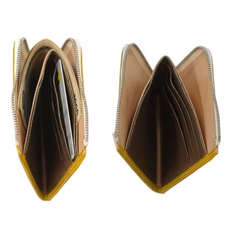 Butler Verner Sails "KIP LEATHER zip half wallet"