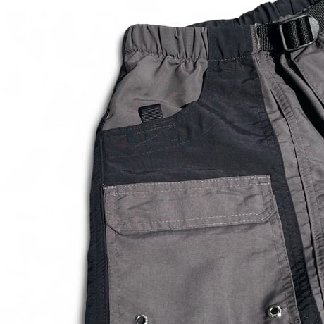 THOUSAND MILE U.S.A"amphibian shorts revaival edition" (charcoal black)unisex