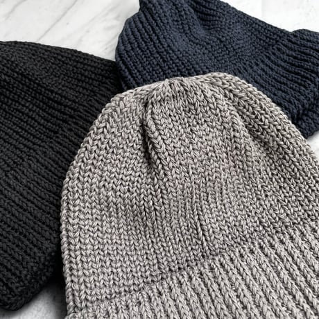 eyya"GIMA cotton knit cap 2"unisex