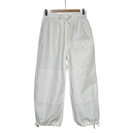 TigreBrocante"C/N grosgrain over string cargo pants“(white)unisex