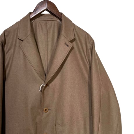 ASEEDONCLOUD"Handwerker HW wool flannel handsfree jacket"(camel)unisex