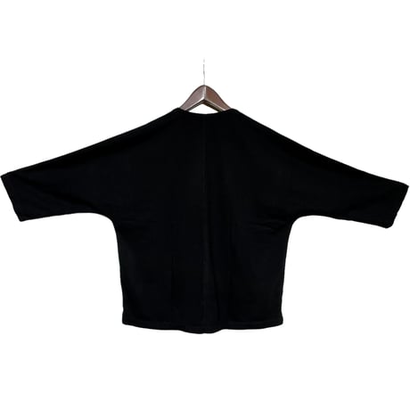 TigreBrocante"stallman quater sleeve cardigan"(black)unisex