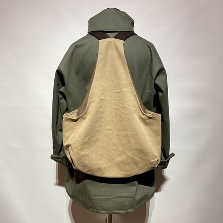 yoused "duck game vest(brown)unisex free