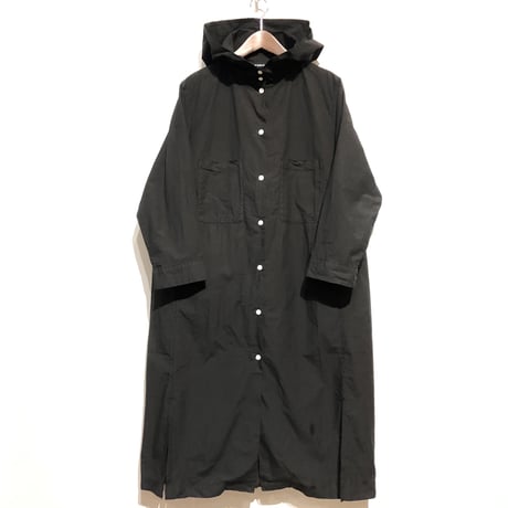 TigreBrocante"typewriter hoodie long onepiece"(black)women's