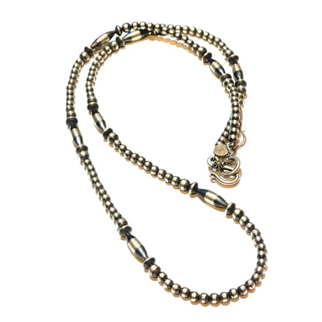 indian jewelry "Theresa Berone mixed navajo pearl necklace” (6mm×65cm)