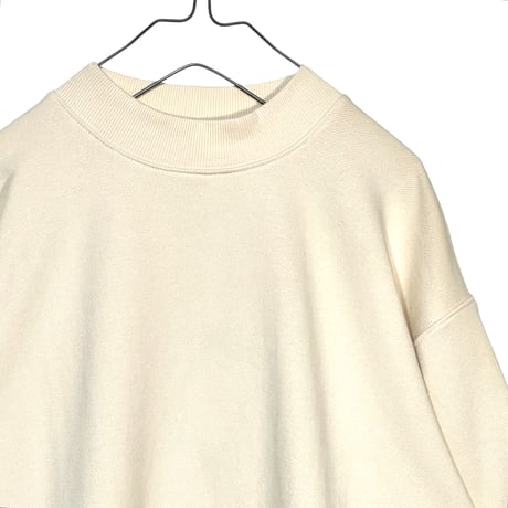 amne"FRENCH TERRY"oval crew(natural)unisex