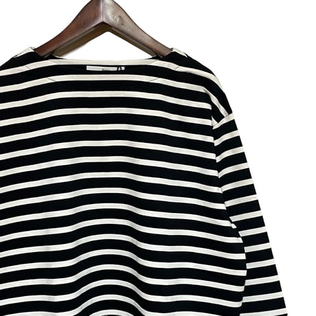 amne "BORDER"gride basque Ⅱ (blackl×natural)unisex
