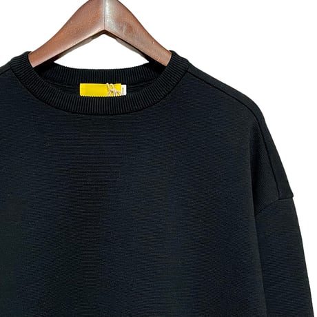 eyya"cotton knit knit crew neck "(black)unisex