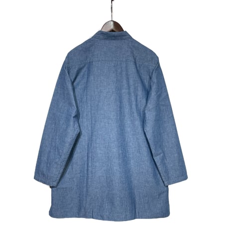 TigreBrocante"selvage chambray showl collar long shirts"(indigo)unisex