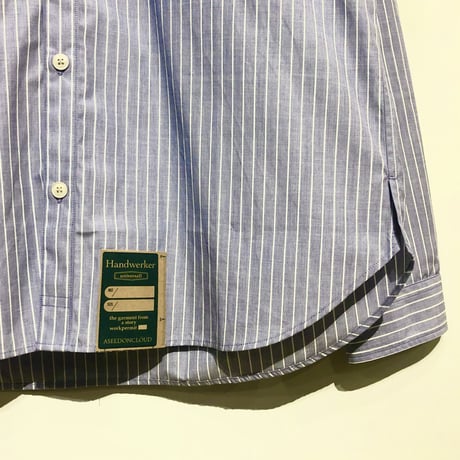 ASEEDONCLOUD"Handwerker basic shirts" (blue stripe) unisex
