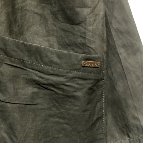 Slow Hands "recycle tent painter jacket"(olive)unisex