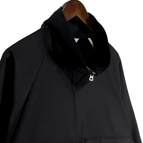 amne"GABARDINE"covered blouson(black)unisex