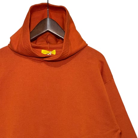eyya"cotton knit hoodie "(orange)unisex