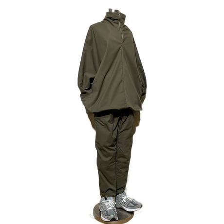 FUNSET OF ART "nylon gabardine HAKAMA stretch climbing pants"(olive)unisex