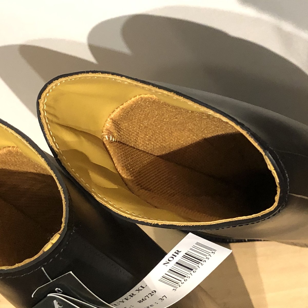 エーグル【新品】38（24cm）フランス製/デッドストック ブラウン