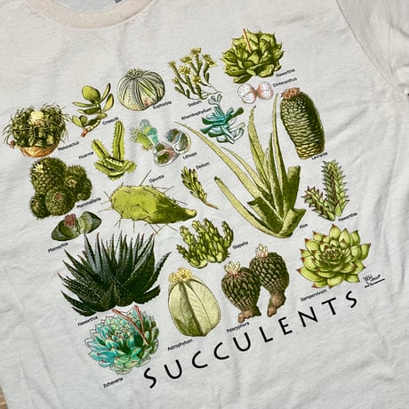 Atlas Screen Printing U.S.A "wild cotton Tee" (unisex)