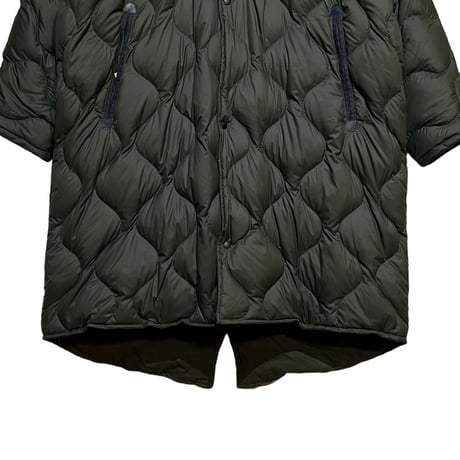 Slow Hands "recycle tent down coat for archive exclusive"(olive×olive)M-A(unisex)