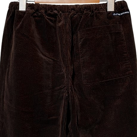 TigreBrocante"seersucker cordury tagosaku long pants“(brown) unisex