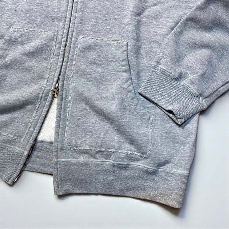 TigreBrocante"marbled open zip parka"(gray)unisex