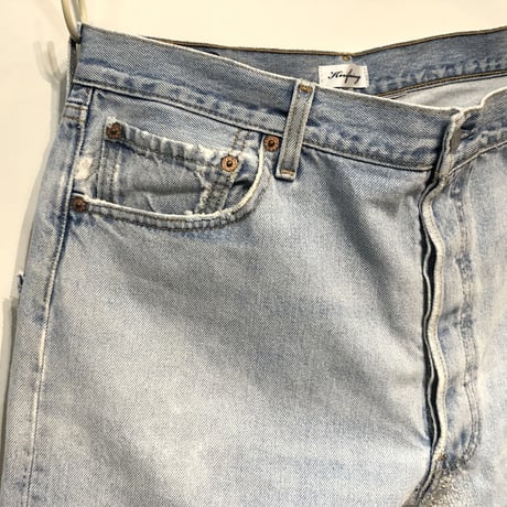 KNIFEWING "rebuild series" used US Levi's bandana remake(86E)unisex