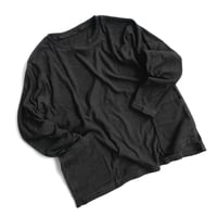 HOLIDAY TRUNKS"homebody3 Pile Long sleeve tee Ver2.0(black)unisex