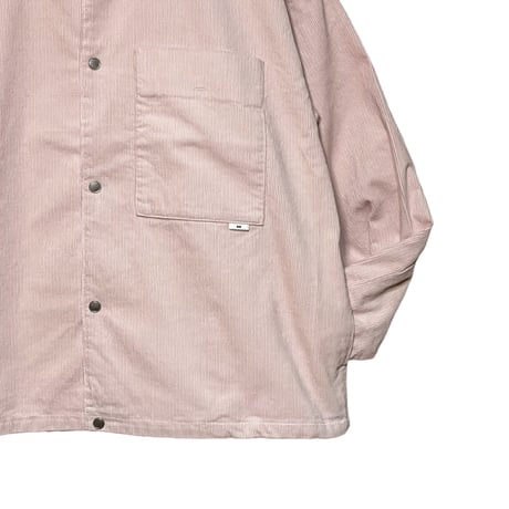 amne "14CORDUROY"coaching jacket (pink) unisex