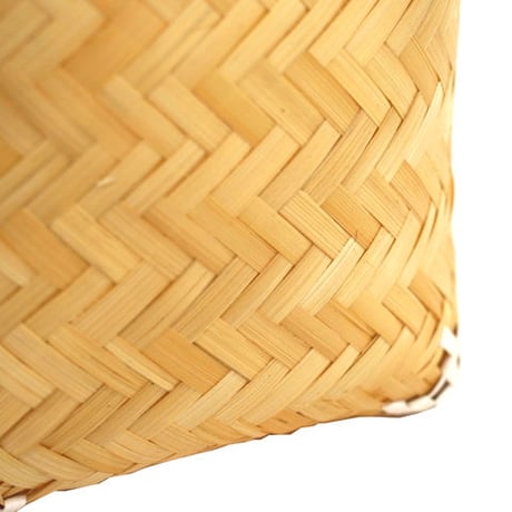 Butler Verner Sails "bamboo×leather market basket"