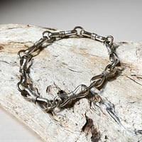 indian jewelry "andy cadman(navajo)" handmade chain bracelet