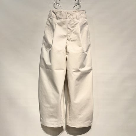 ASEEDONCLOUD"Handwerker wide trousers " (natural) women's